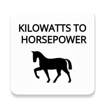 kilowatts to horsepower