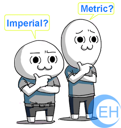 Imperial and Metric measurement systems